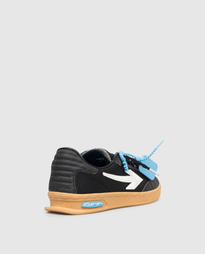 Off-White Black End Of Play combo sneakers OMIA2ALS26FAB001