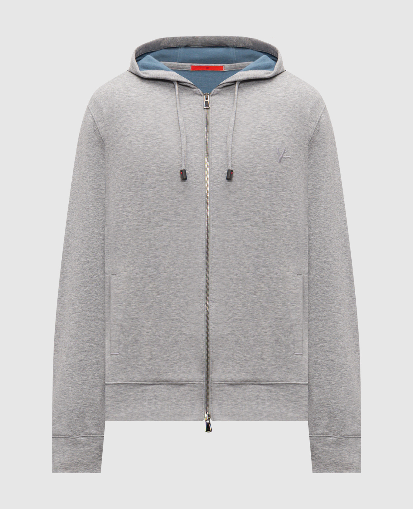 

Grey melange sports jacket ISAIA