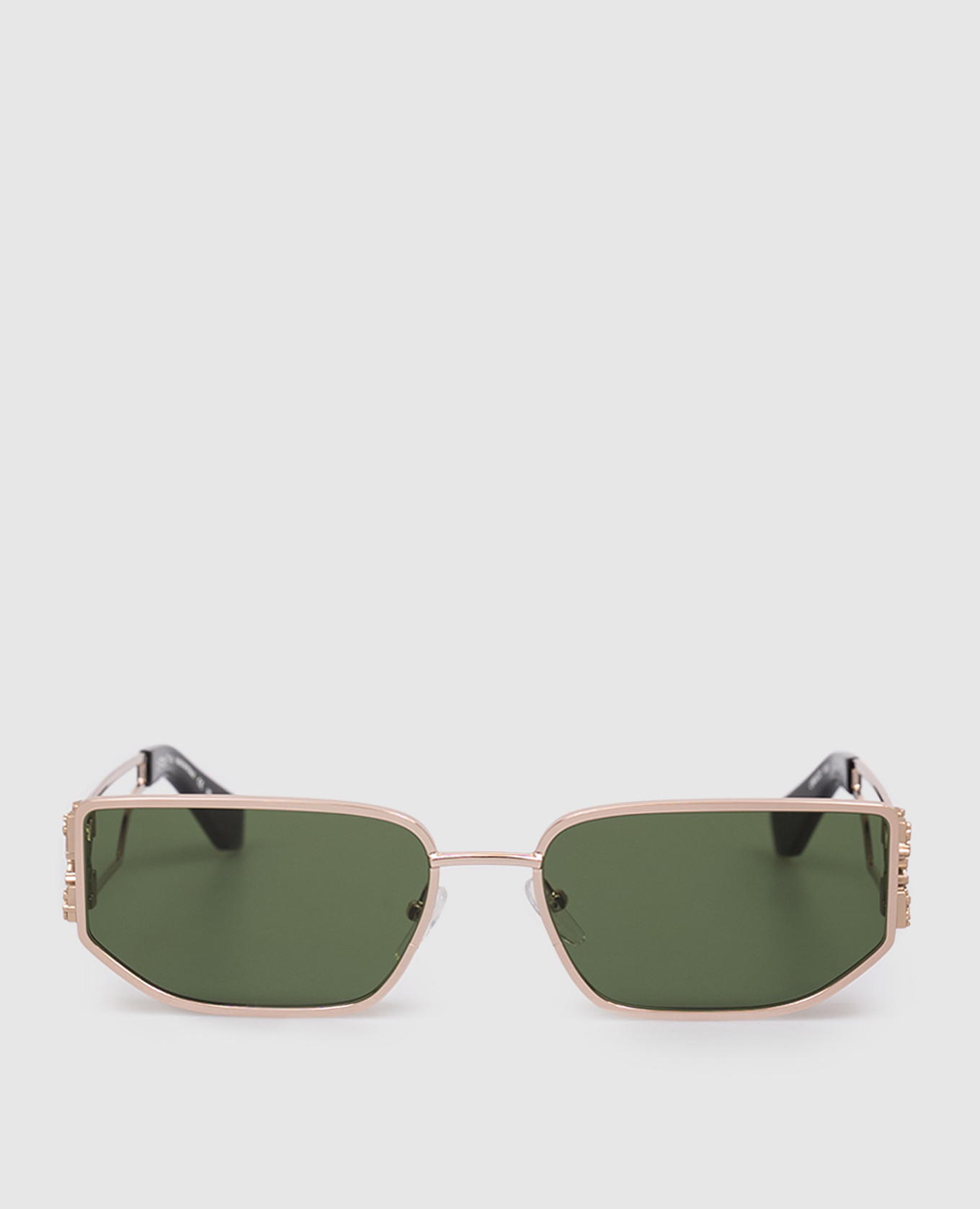 

Allen gold sunglasses with textured Arrow logo Off-White, Golden