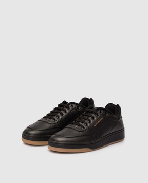 Saint Laurent Black leather sneakers SL/61 81947600N00