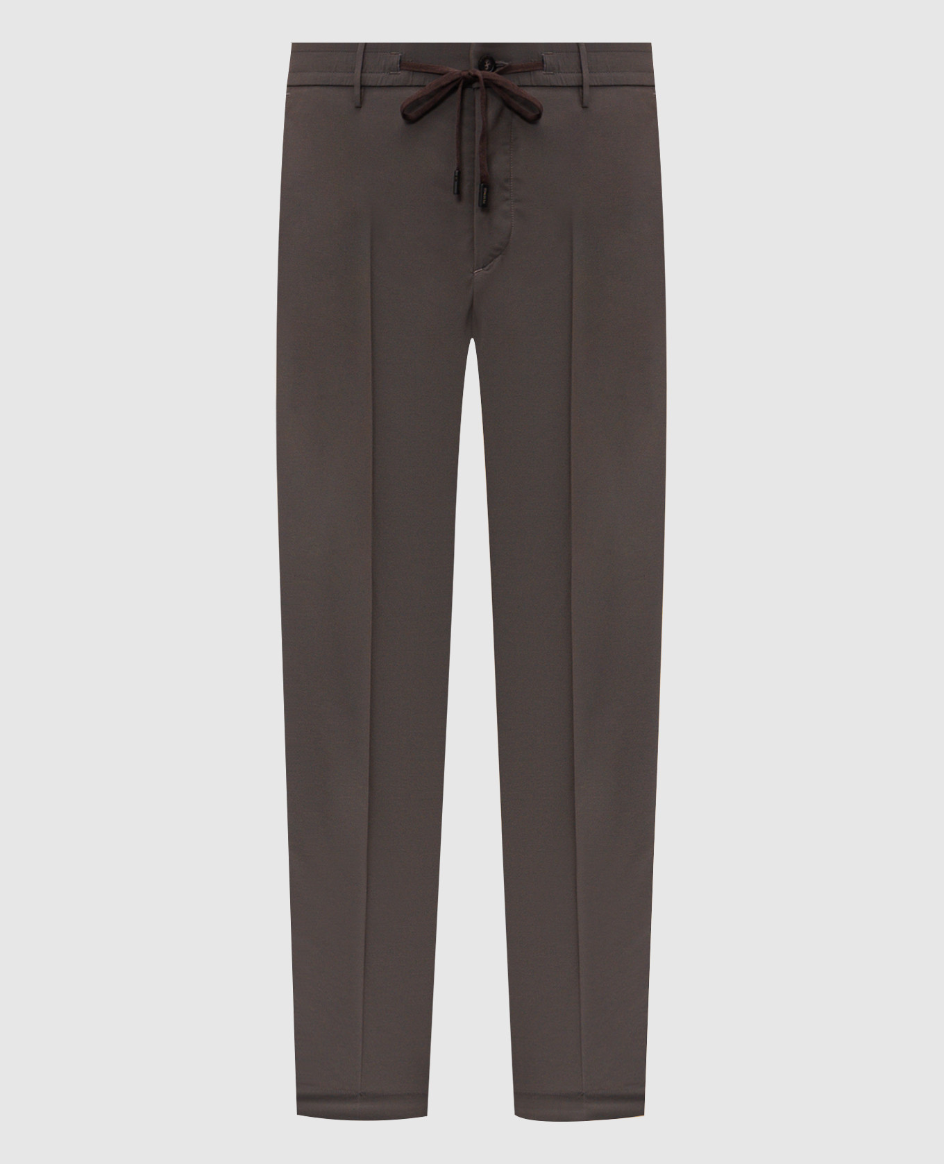 Brown wool pants