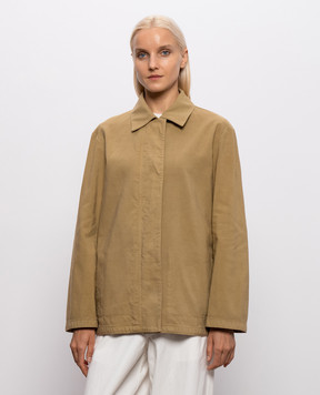 The Row Brown Baeza jacket 10948W2967