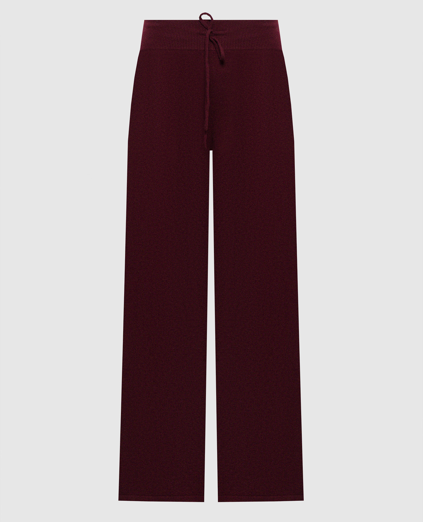 Burgundy Sofi cashmere pants