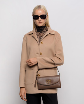 Valentino Brown leather bag Devain 9W2B0T31ABM
