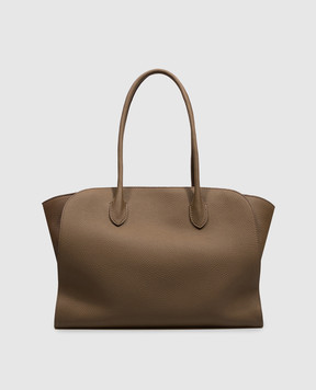 The Row Marlo brown leather tote bag W1800L133