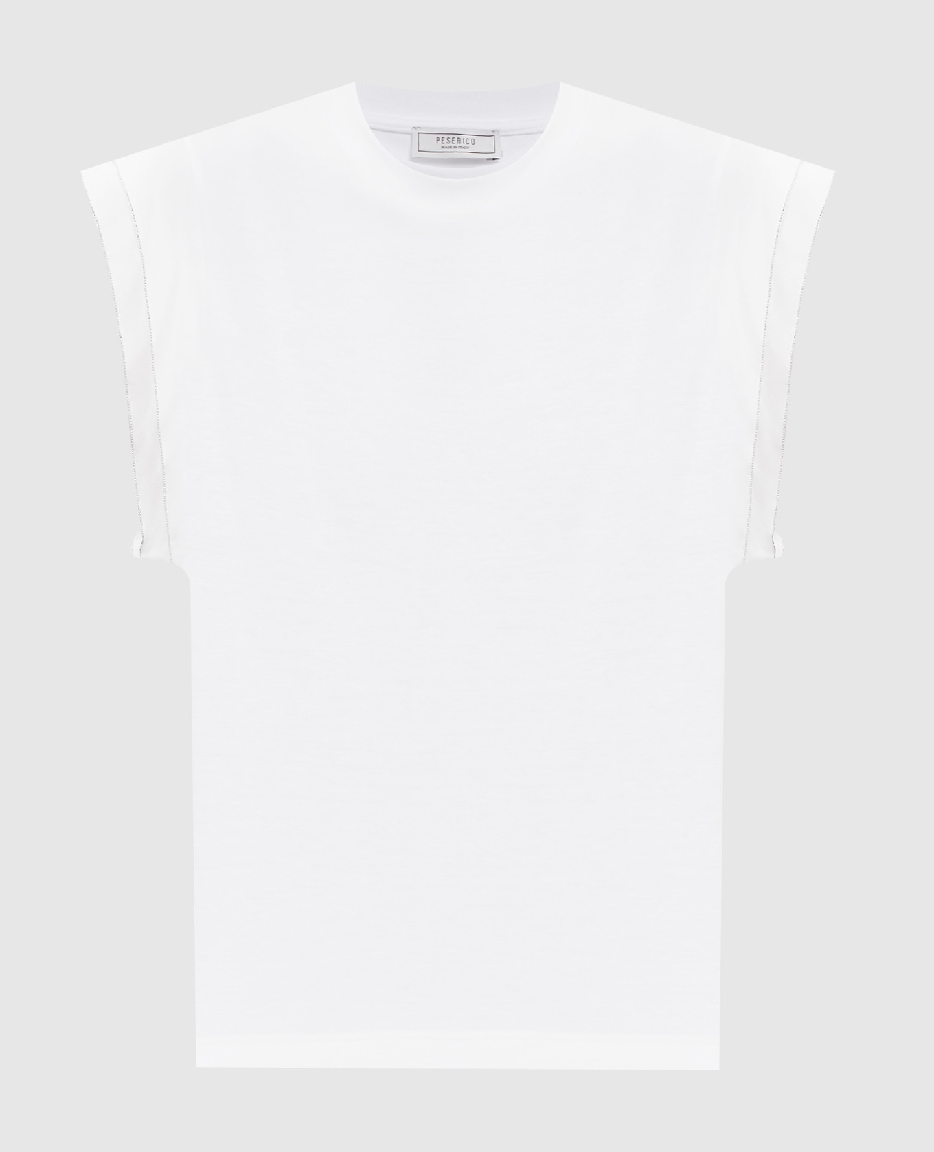 White top with chain Peserico