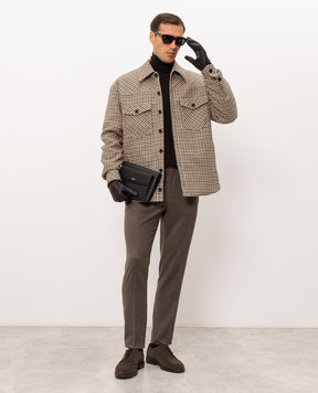 Dolce&Gabbana Brown cashmere turtleneck GXW05TJBW1W