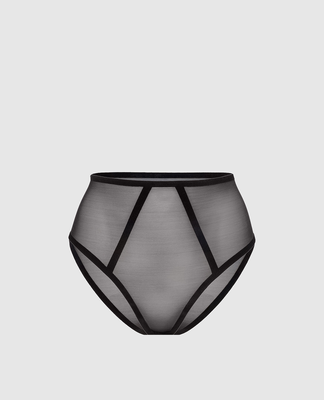 Culotte noire taille haute