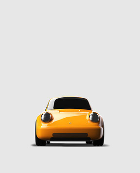 Baghera Souvenir yellow car Porsche 911 536