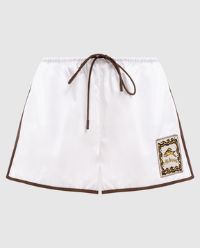Alemais Ivory Scuba Shorts 7256P