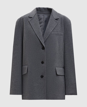 Juun.j Gray wool and cashmere jacket JW5Y11W513