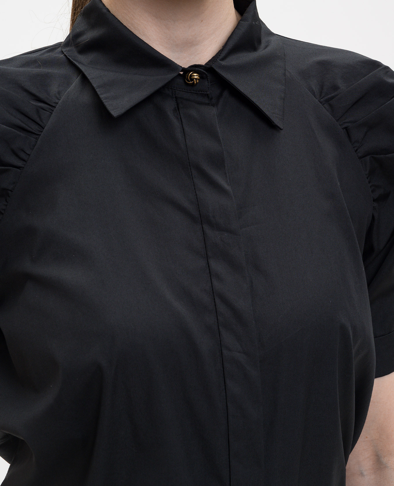 

Black blouse with short sleeves Max Mara