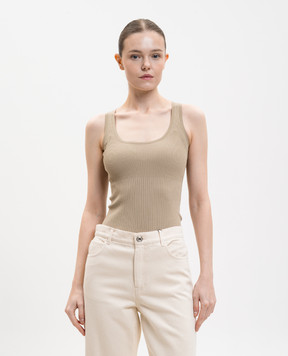 Max Mara Khaki T-shirt GHIRO MXMGHIRO