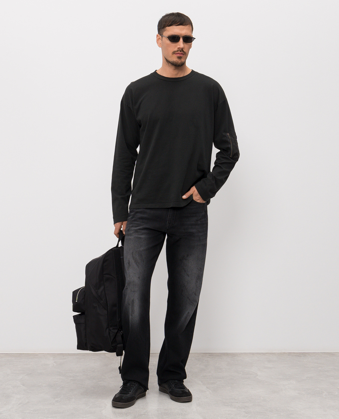 Black longsleeve Maison Margiela MM6 2