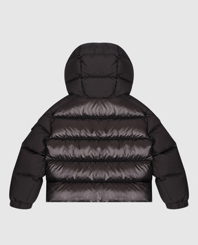 Moncler ENFANT Children's black down jacket Hyoseris L29541A00076597YX