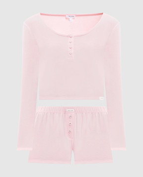 Dore & Rose Pink Henley Pajamas HENLEYSLEEPSET