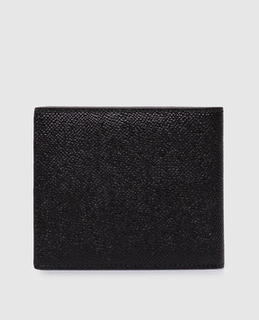 Dolce&Gabbana Black Dauphine leather wallet BP1321AG219
