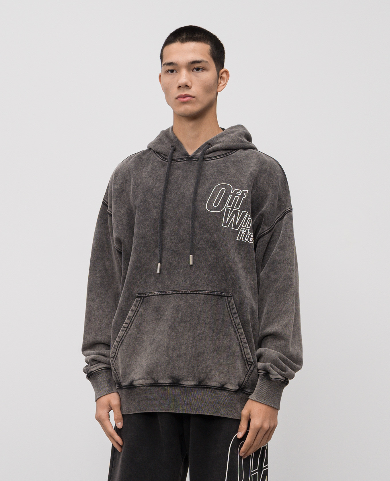 

Grey hoodie with logo Off-White