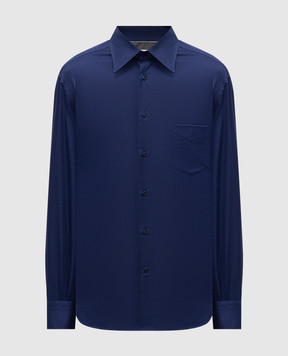 Brunello Cucinelli Blue shirt MW6040621