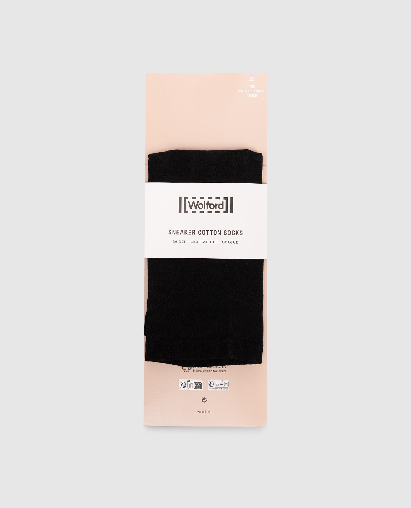 

Black socks 80 den Wolford