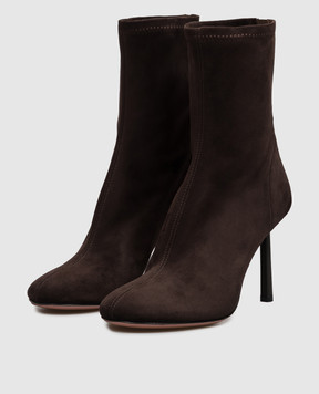 Babe Pay Pls Brown suede ankle boots 404907ZA