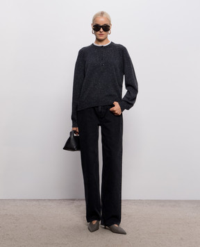 Loulou de Saison MALO gray cashmere jumper MALO