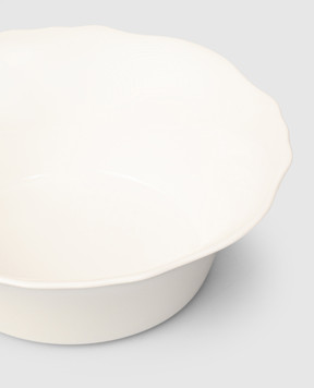 Geminiano Cozzi 1765 White porcelain salad bowl Burano SKBBU24241000