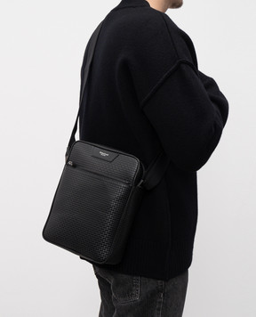 Serapian Black North South leather bag SRSTSMML679919BCG2