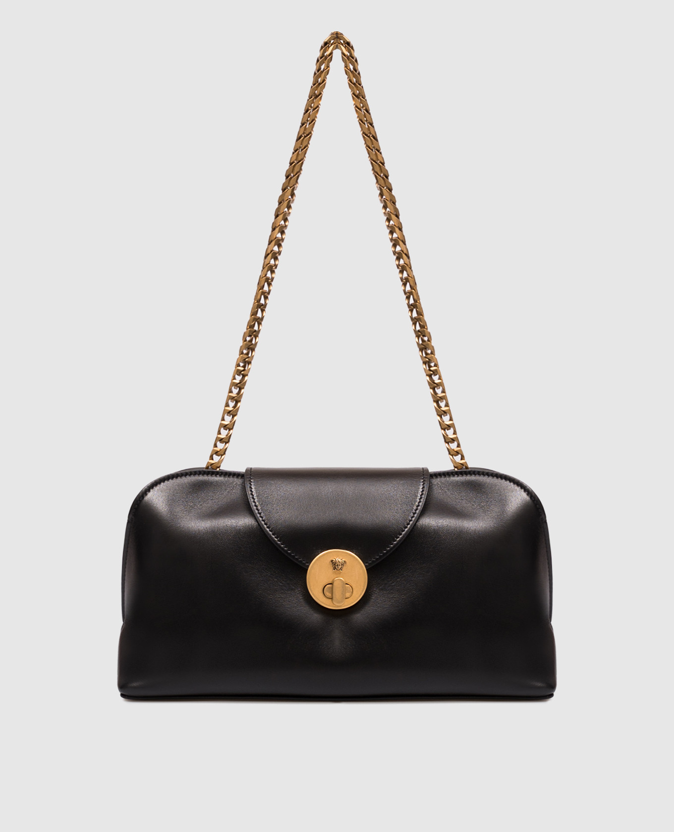 Vivian black leather bag