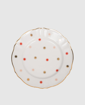 Bitossi Home White porcelain dinner plate ABR00002