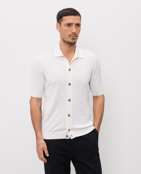 Peserico Ivory silk shirt R59465F1809317