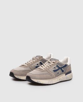 Premiata Beige combination sneakers MICK MICK