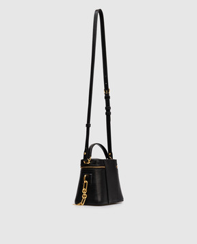 Balmain Black leather Pulse Vanity bag GN1BH004LOLP