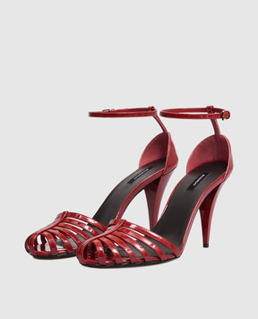 Givenchy Red patent leather sandals BE30ADE1K6