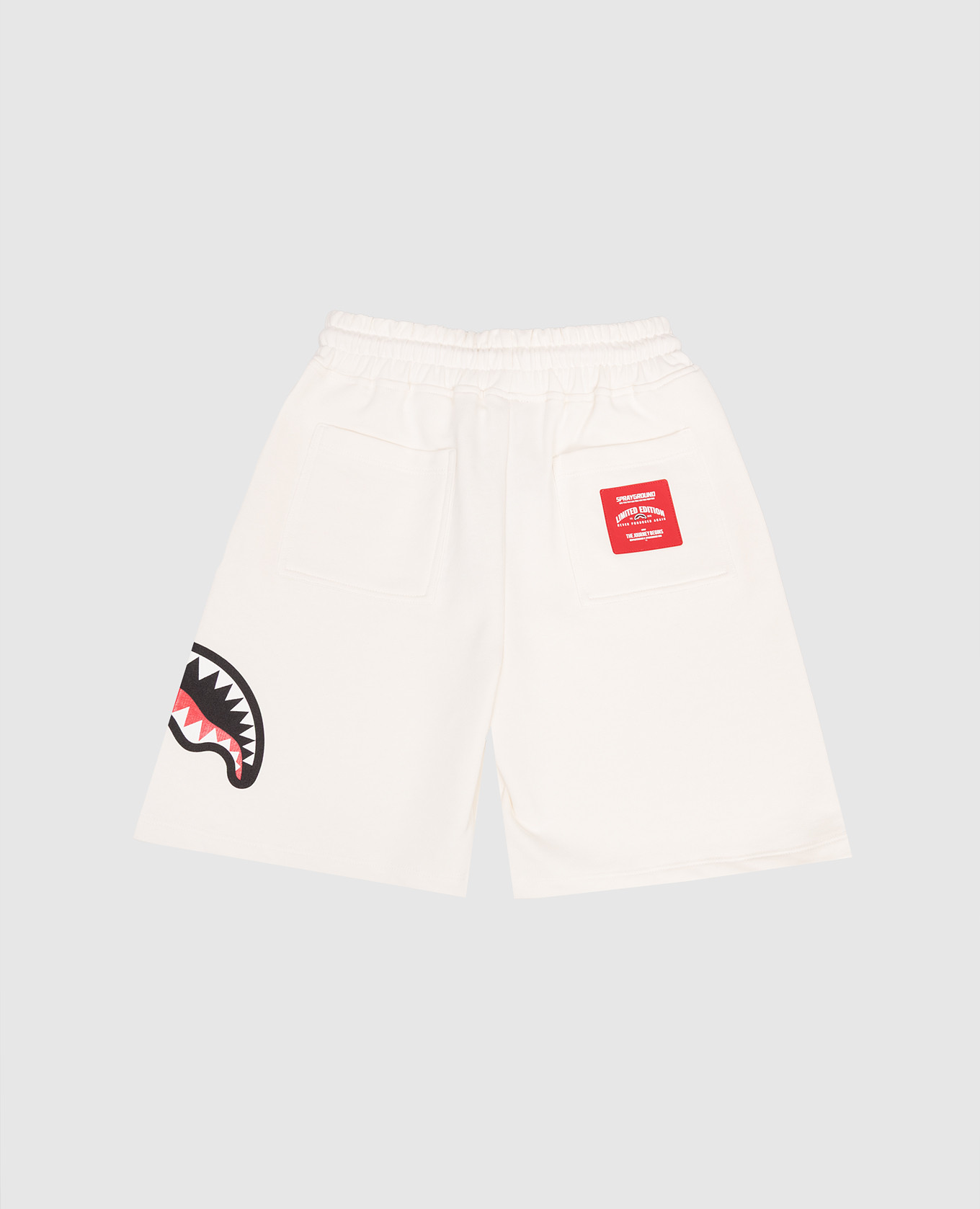 

Children's white Shark shorts Sprayground
