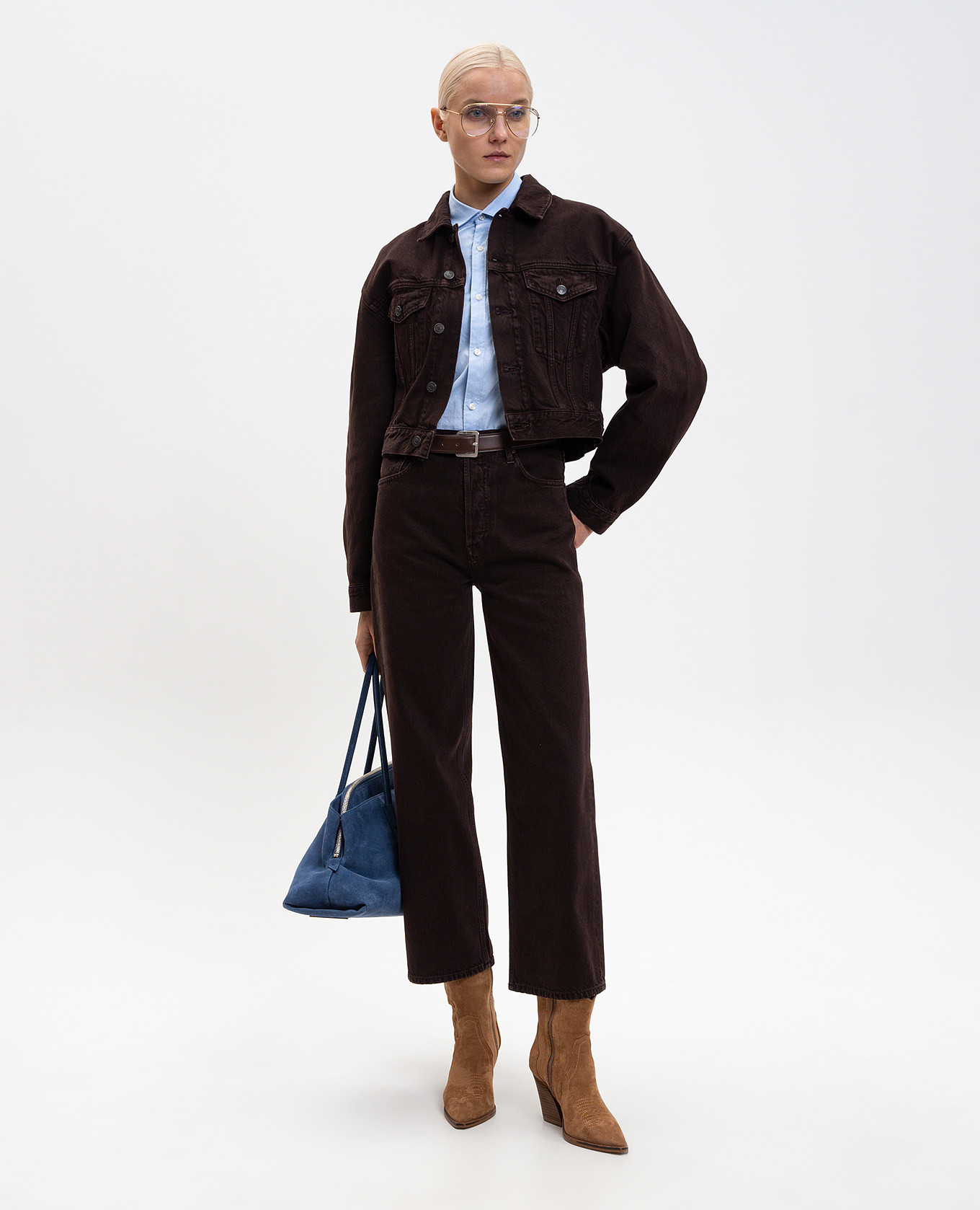 

Radley burgundy denim jacket AGOLDE