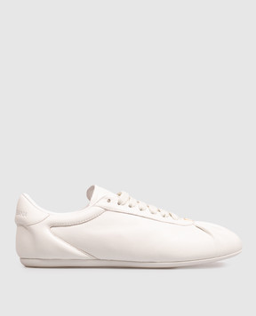 Dolce&Gabbana White leather Ballet sneakers CK2485A3O78