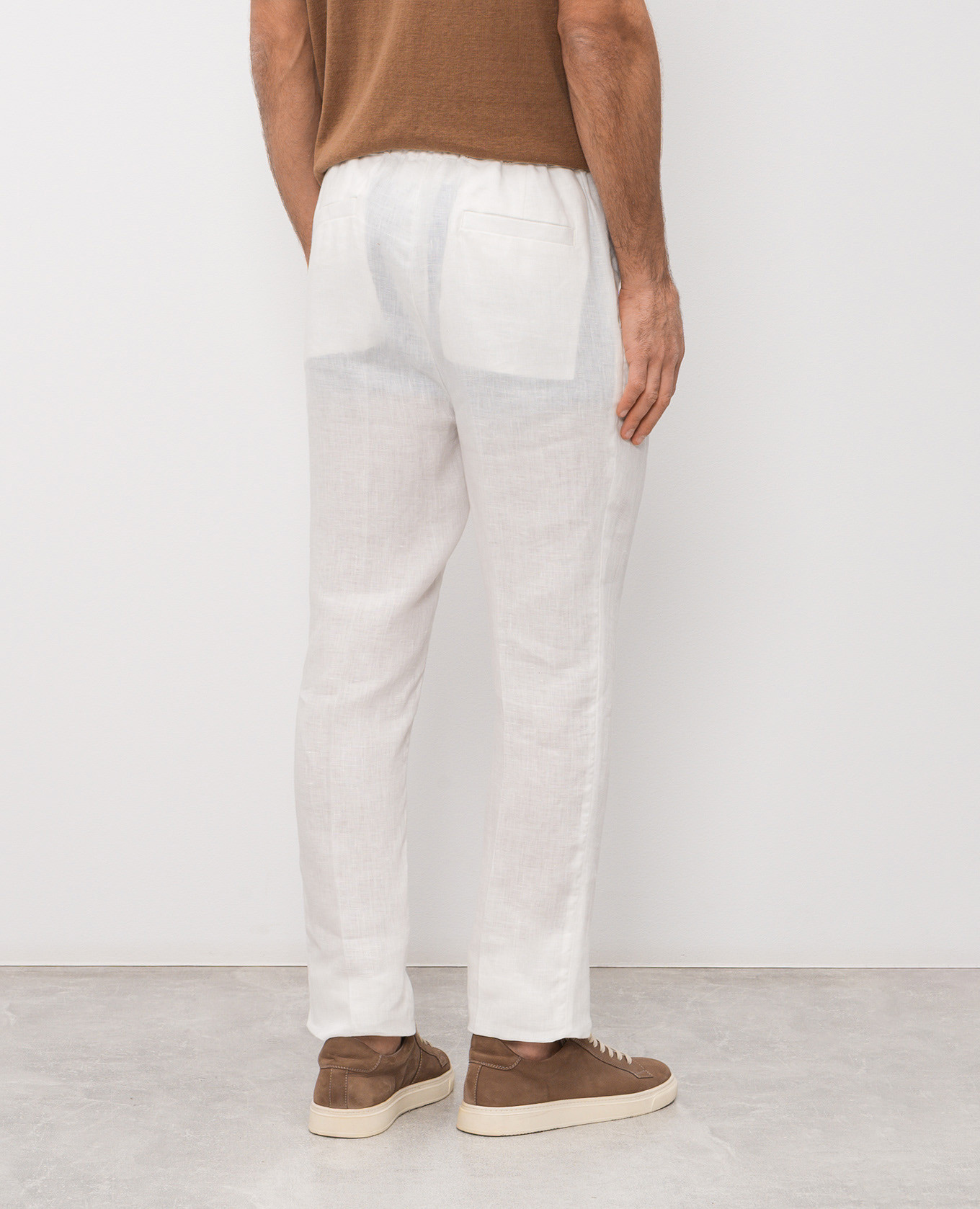 White linen pants Cashmere&Whiskey 4