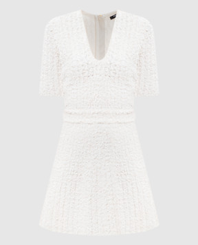 Balmain Ivory tweed dress GF0R7485KJ89