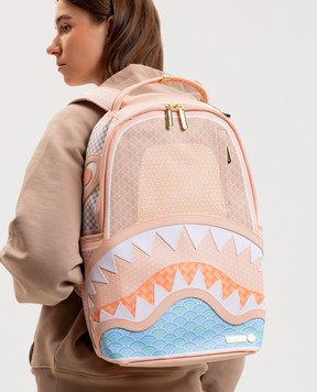 Sprayground Children's beige backpack COLLABORATION HIROKO SAKAI TRADITION 910B8642NSZ