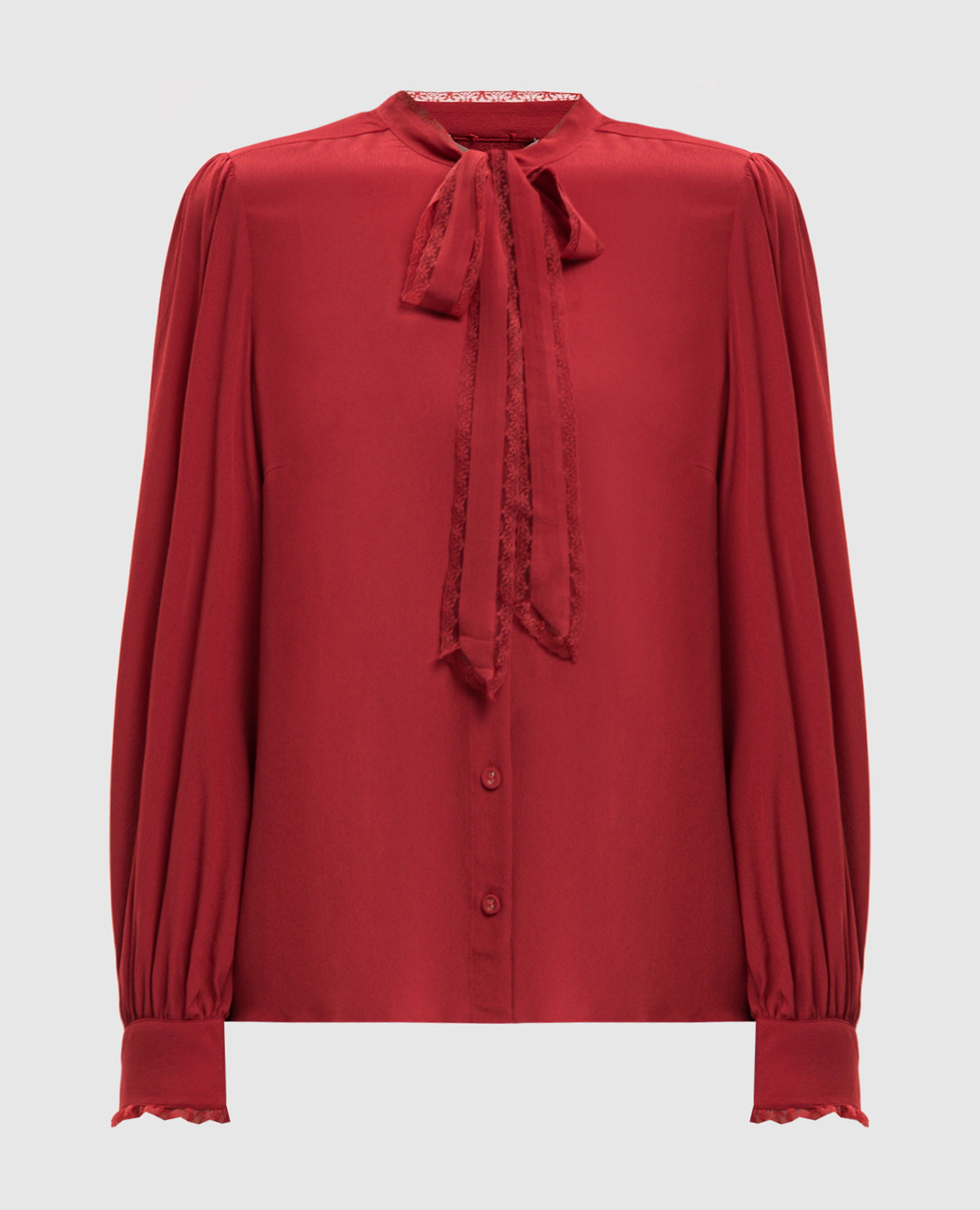 Red blouse