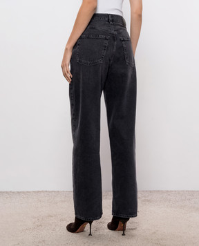 CITIZENS OF HUMANITY Ayla grey distressed jeans 2053C3007