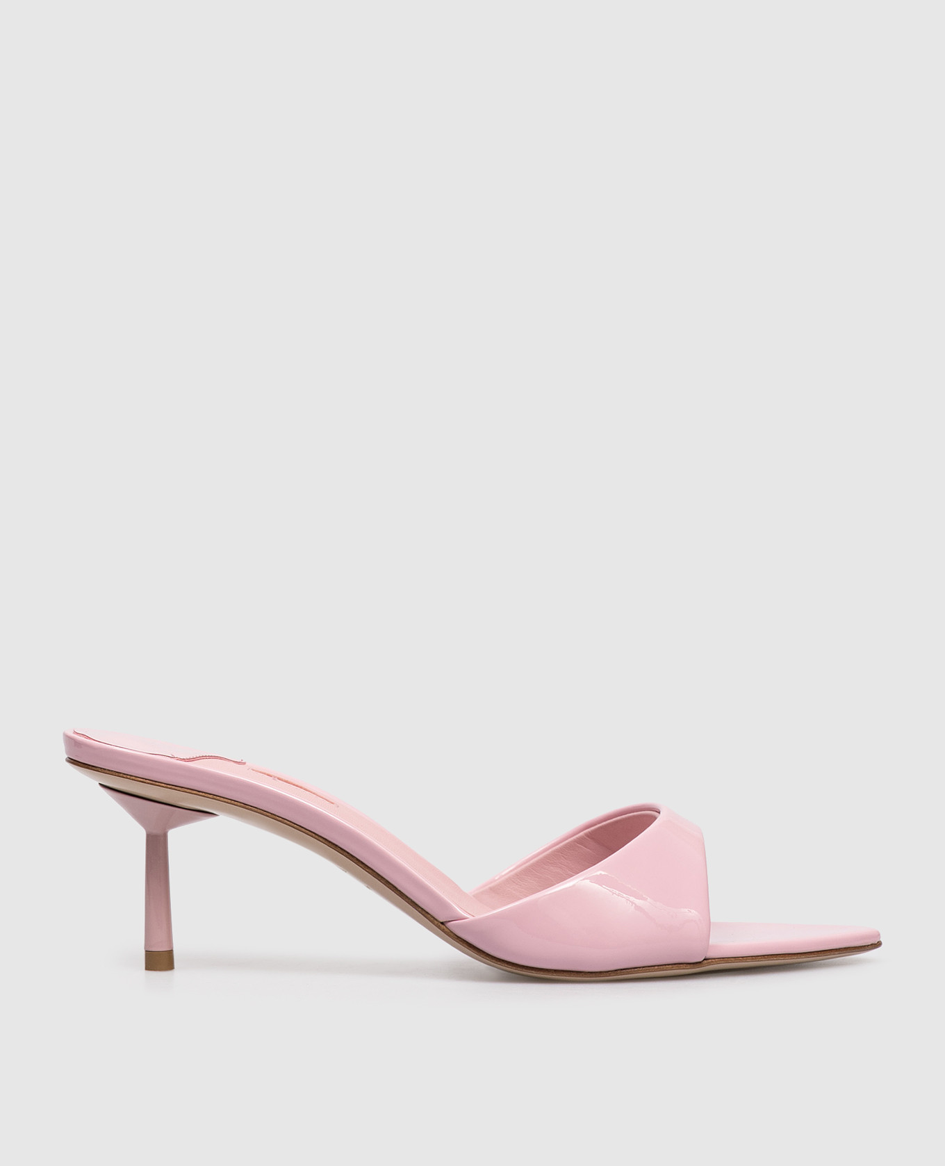 

BELLA pink patent mules Le Silla