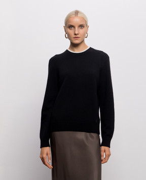 Loulou de Saison OTIS black cashmere sweater OTIS