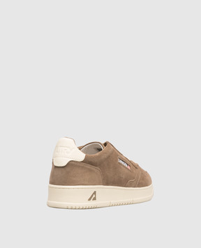 AUTRY Medalist brown suede sneakers A1UNAULMUH10