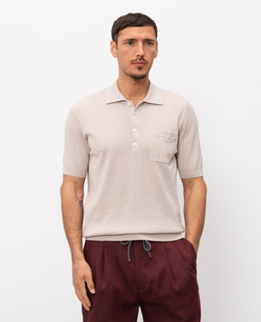 Brunello Cucinelli Beige polo M29806205