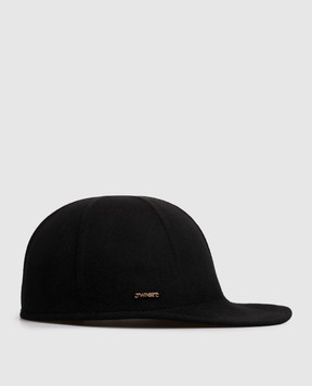 Twinset Black wool cap 262TA4460
