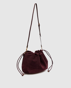 Gianni Chiarini Morgana purple suede bag BS12260CMPL