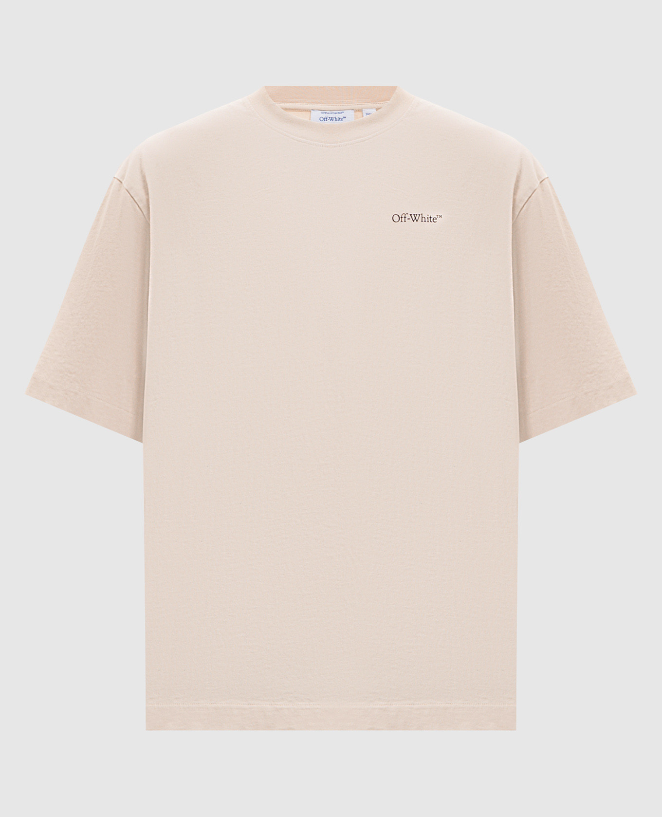 

Beige Half Arrow T-shirt Off-White