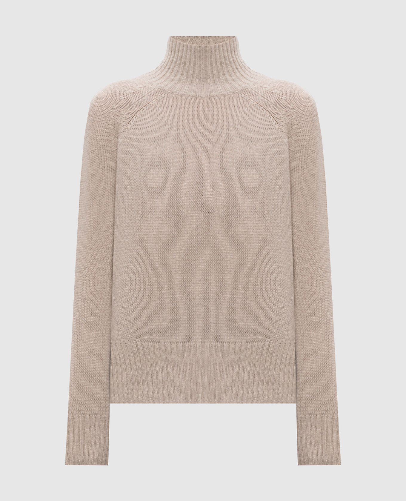 

Beige wool and cashmere sweater Allude